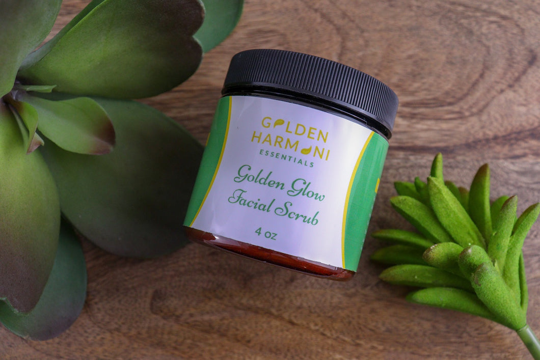 Golden Glow Facial Scrub